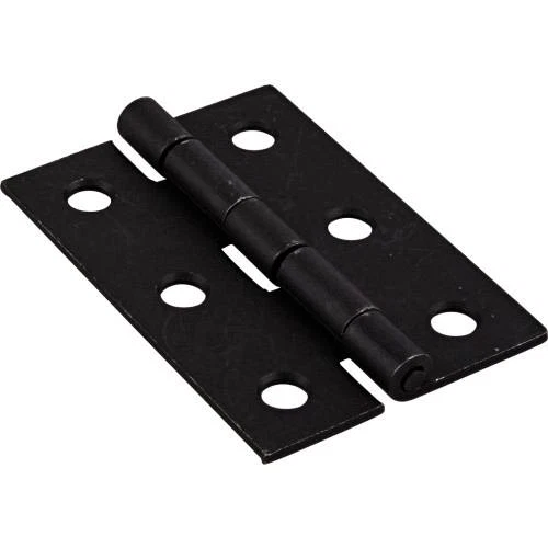 Original Design Hillman Hardware Essentials 2 in. Oil Rubbed Bronze Broad Hinges 2-Pack Reusable
