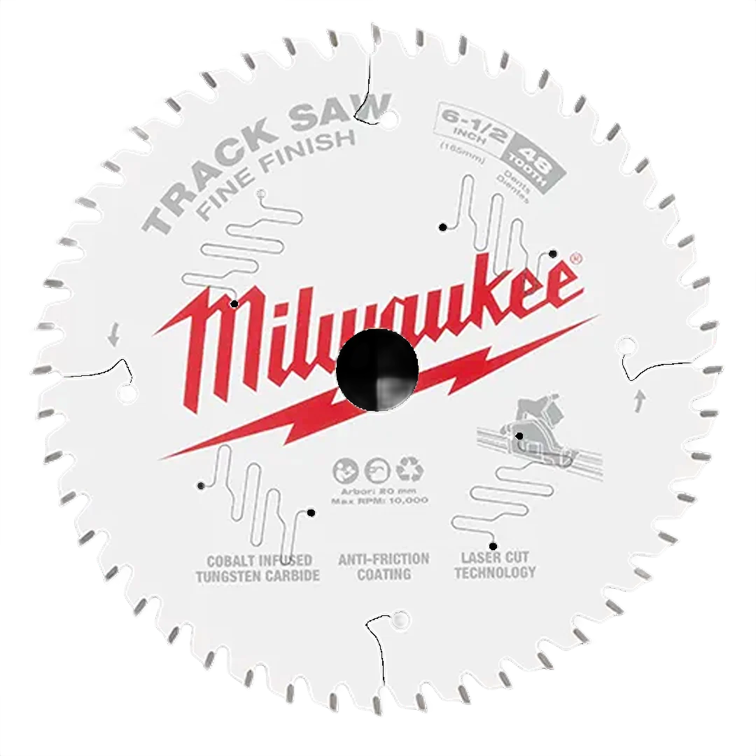 Classic Milwaukee 48-TPI Track Saw Blade Eco-Friendly