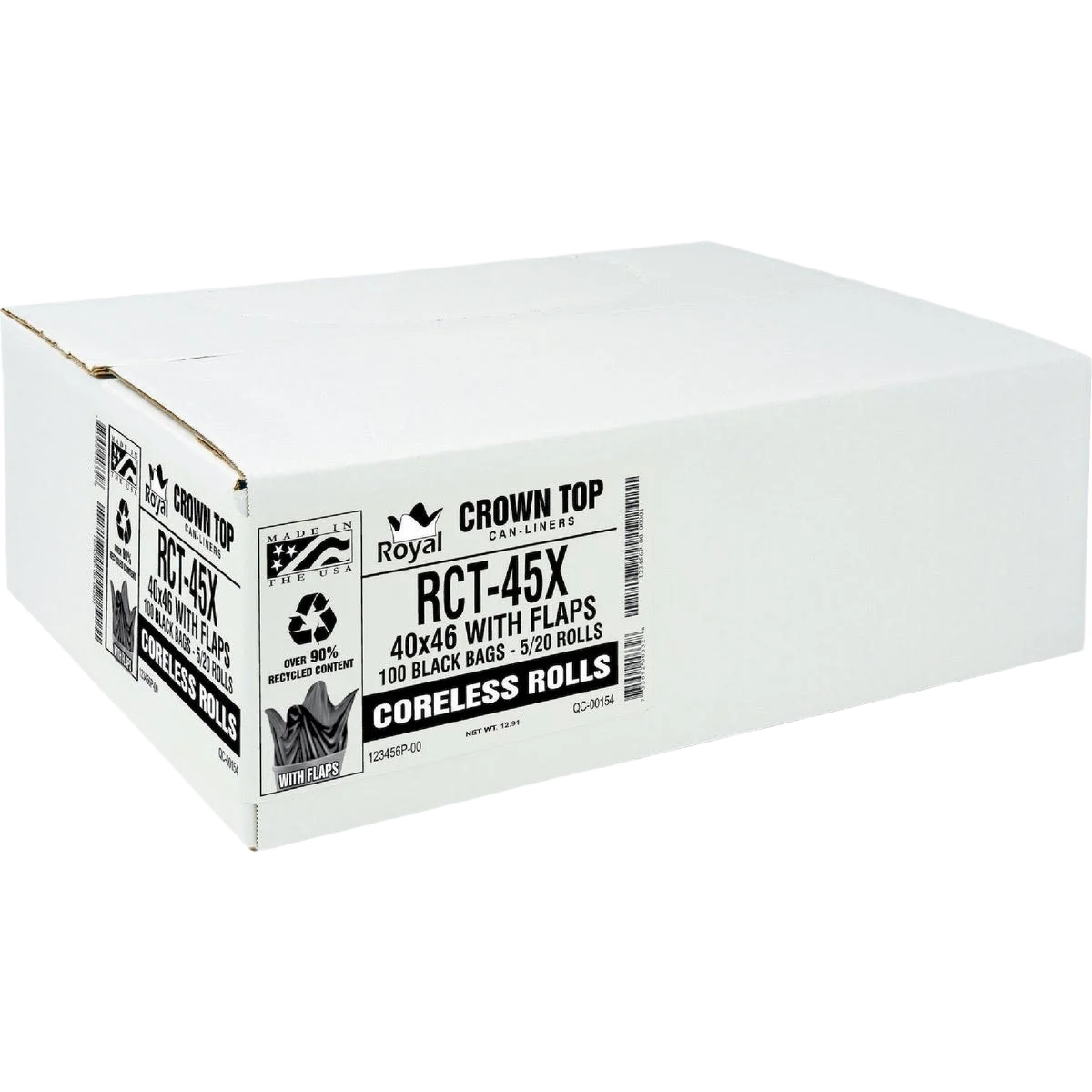 Efficient Aluf Plastics Low Density Can Liner Classic