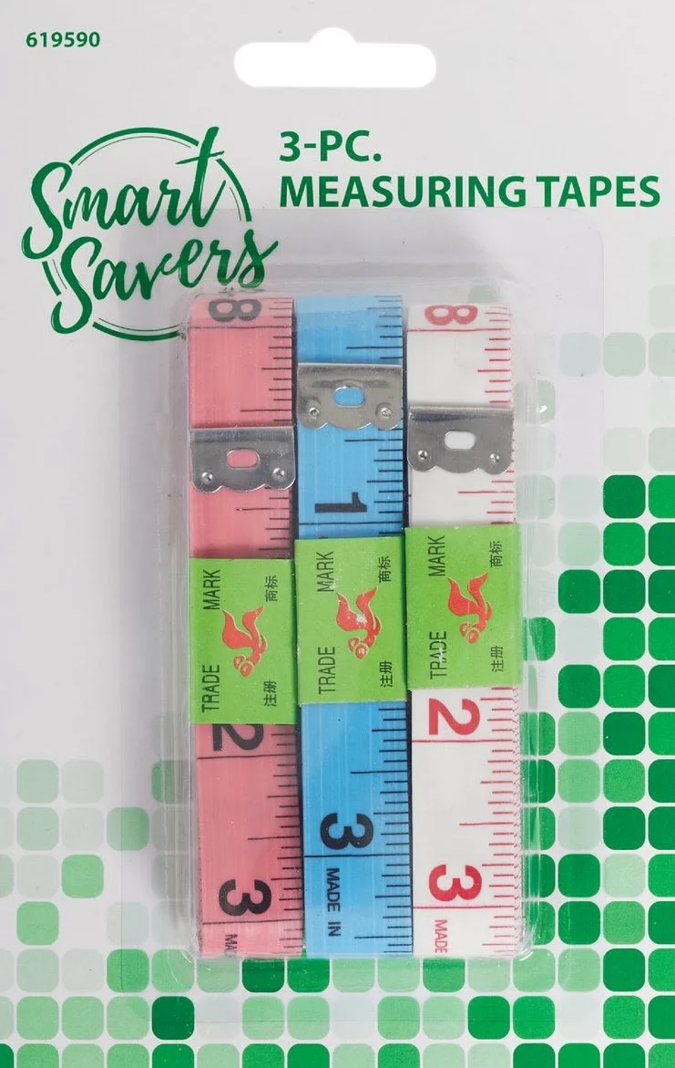 Exclusive Smart Savers 3-Piece Measuring Tape Luxury