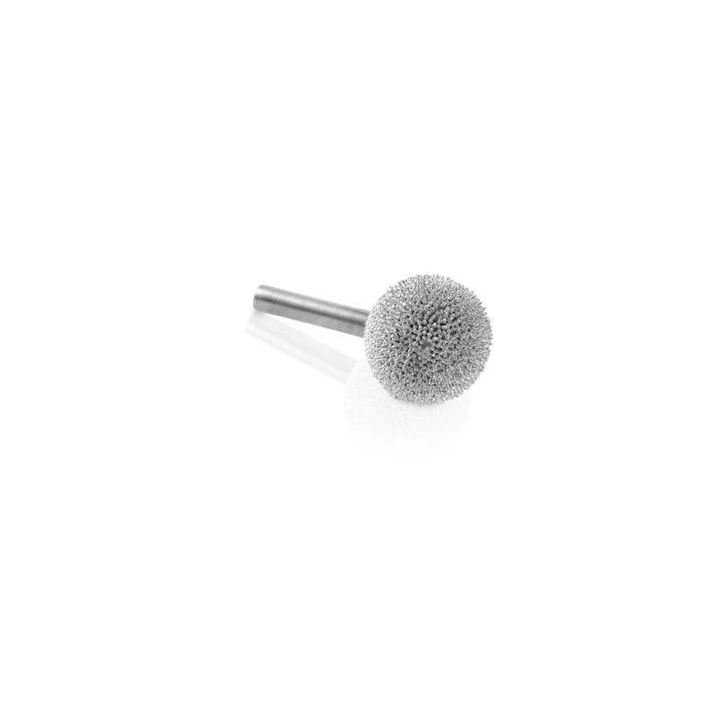 Natural Kutzall 1 x 1 In. Sphere 1 4-In. Shaft Burr Coarse Effective