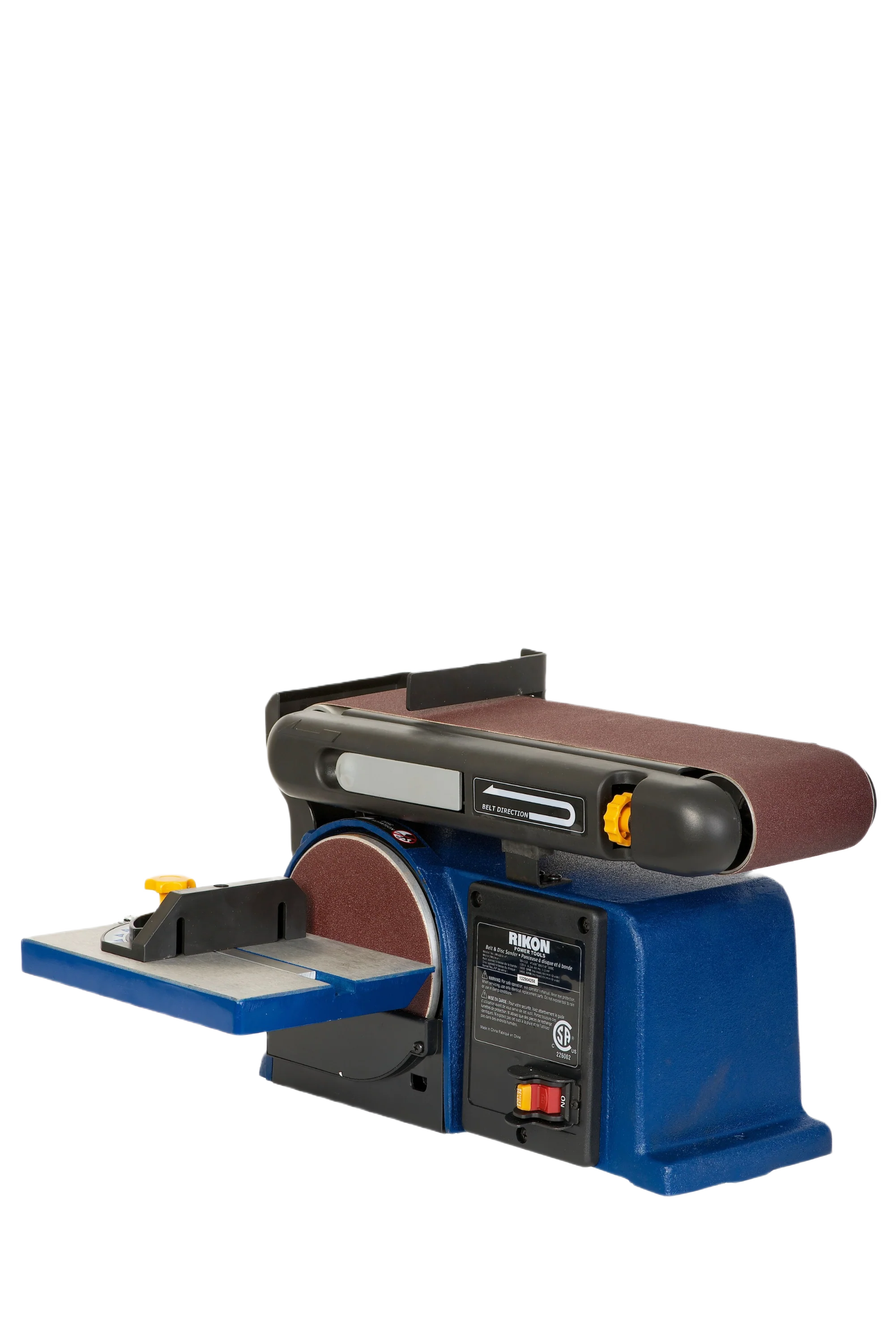 World-Class RIKON 4 in. x 36 in. Belt w 6 in. Disc Sander Stylish