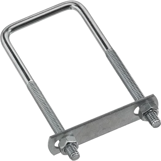 Comfortable National Hardware 5 16 x 2 x 5 Zinc Square U Bolt Elegant