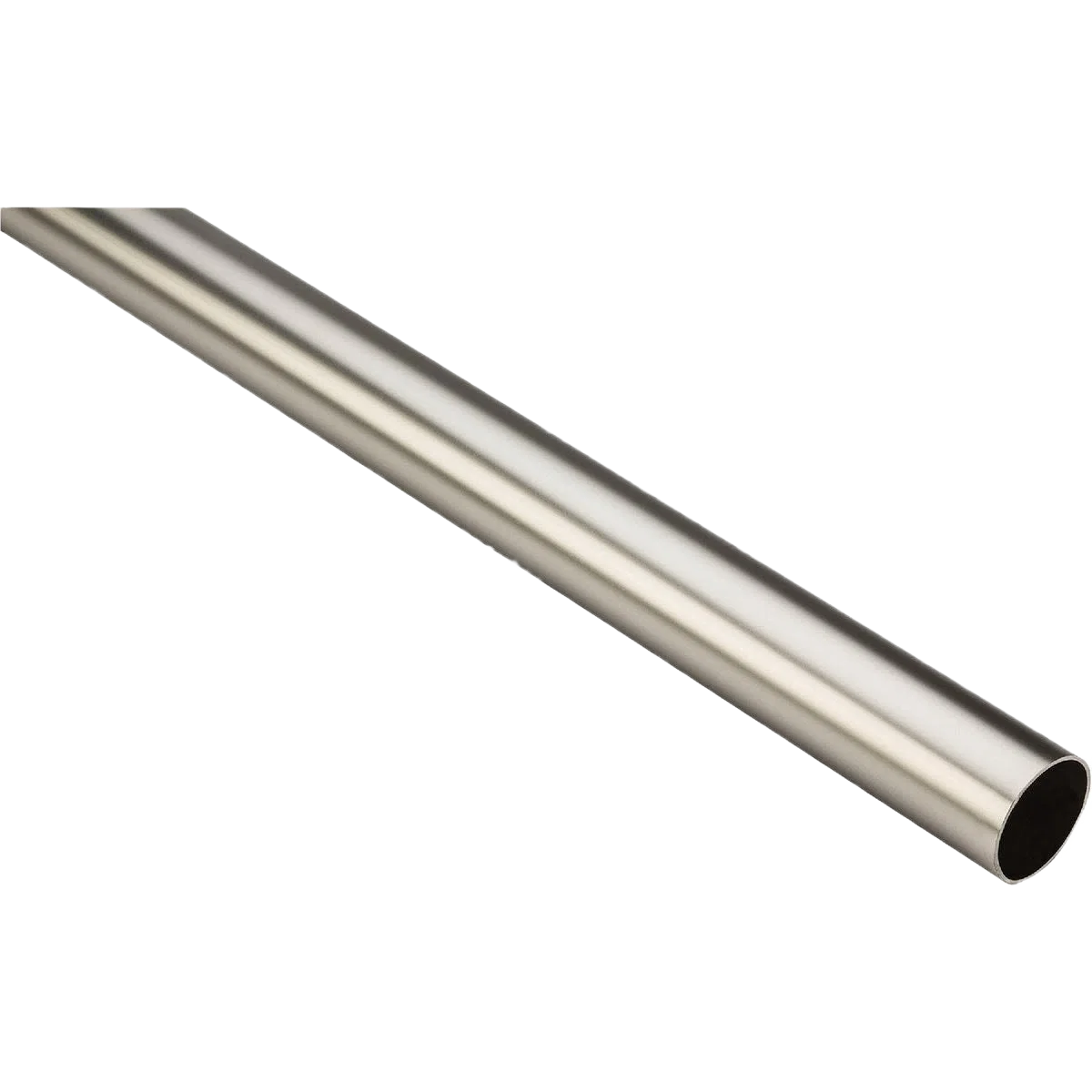 Elegant Stanley Home Designs 6 Ft. x 1-5 16 Cut-to-Length Closet Rod Satin Nickel Sustainable