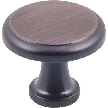 Enhanced Kasa 10-Pack Flat Knob Brushed Oil Rubbed Bronze 1 3 16 in. Unique