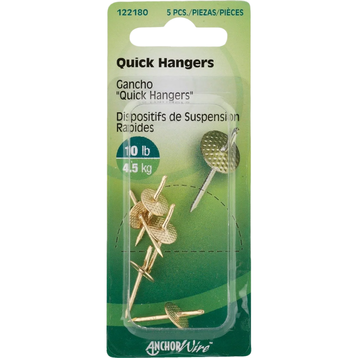 Detailed Hillman Anchor Wire E-Z Hanger 10 Lb. Capacity 5-Count Specialty