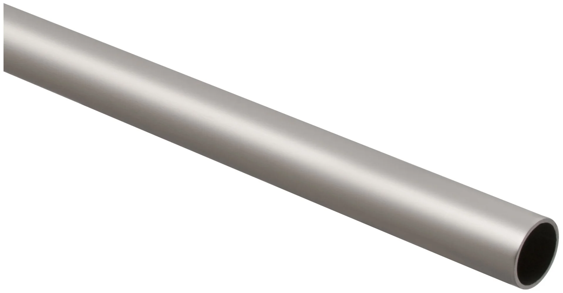 Detailed National Hardware 8 Ft. Satin Nickel Closet Rod Official