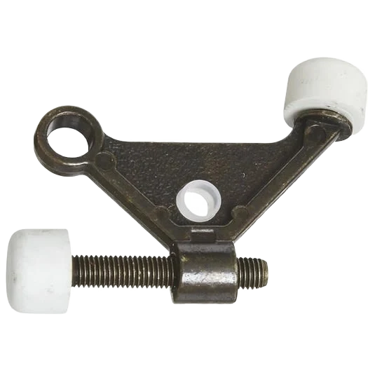 Advanced National Hardware Antique Brass Zinc Hinge Pin Door Stop Contemporary