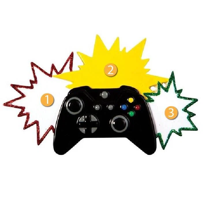 Trendy PolarX Personalized New Video Gamer Ornament Superior