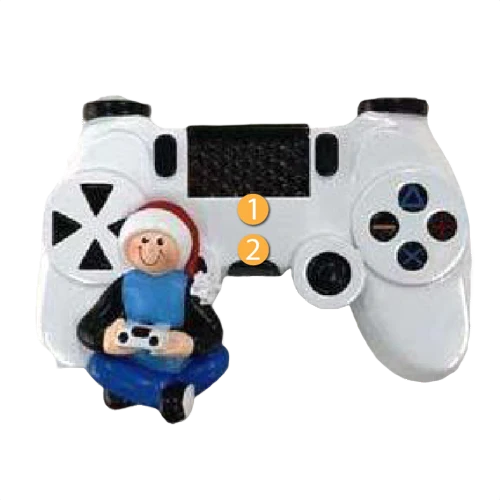 Outstanding Rudolph Me Personalized Gaming Ornament Classic