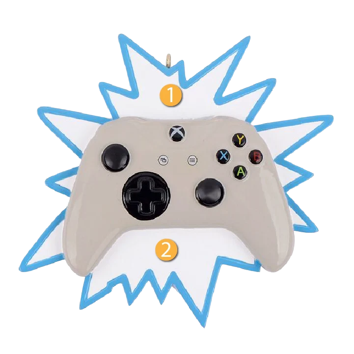 Outstanding Rudolph Me Personalized Gaming Controller Ornament Next-Generation