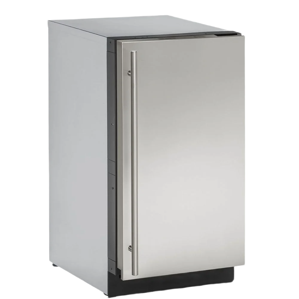 Lightweight 18-In. 3000 Series Stainless Solid Door Refrigerator with Reversible Door Hinge Proven