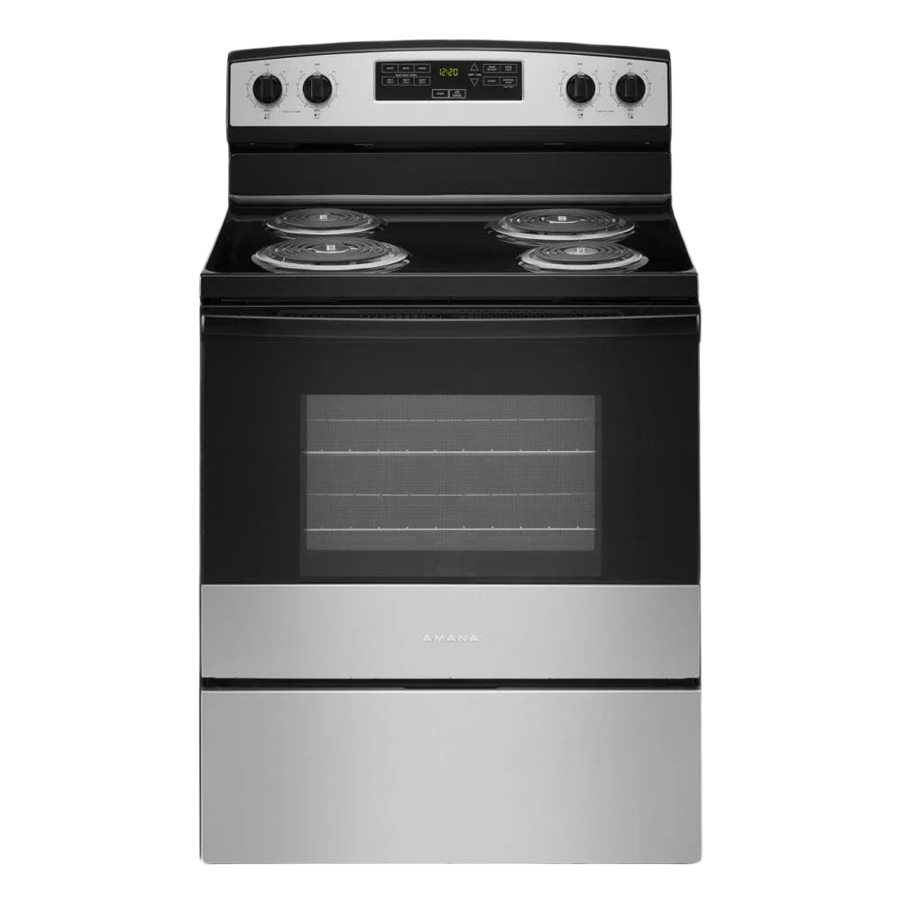 Unique 30-inch Amana® Electric Range with Bake Assist Temps Consistent