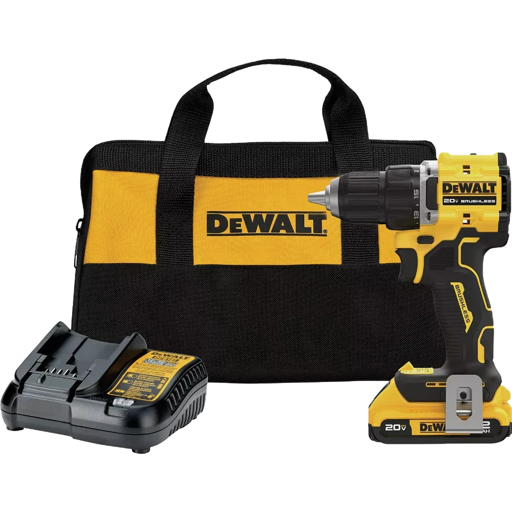 Relaxed DEWALT ATOMIC 20V MAX Brushless 1 2 Compact Cordless Drill Driver Kit Professional