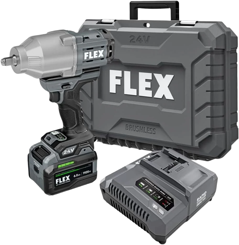 Smart FLEX 24V 1 2 Impact Wrench Kit Modern