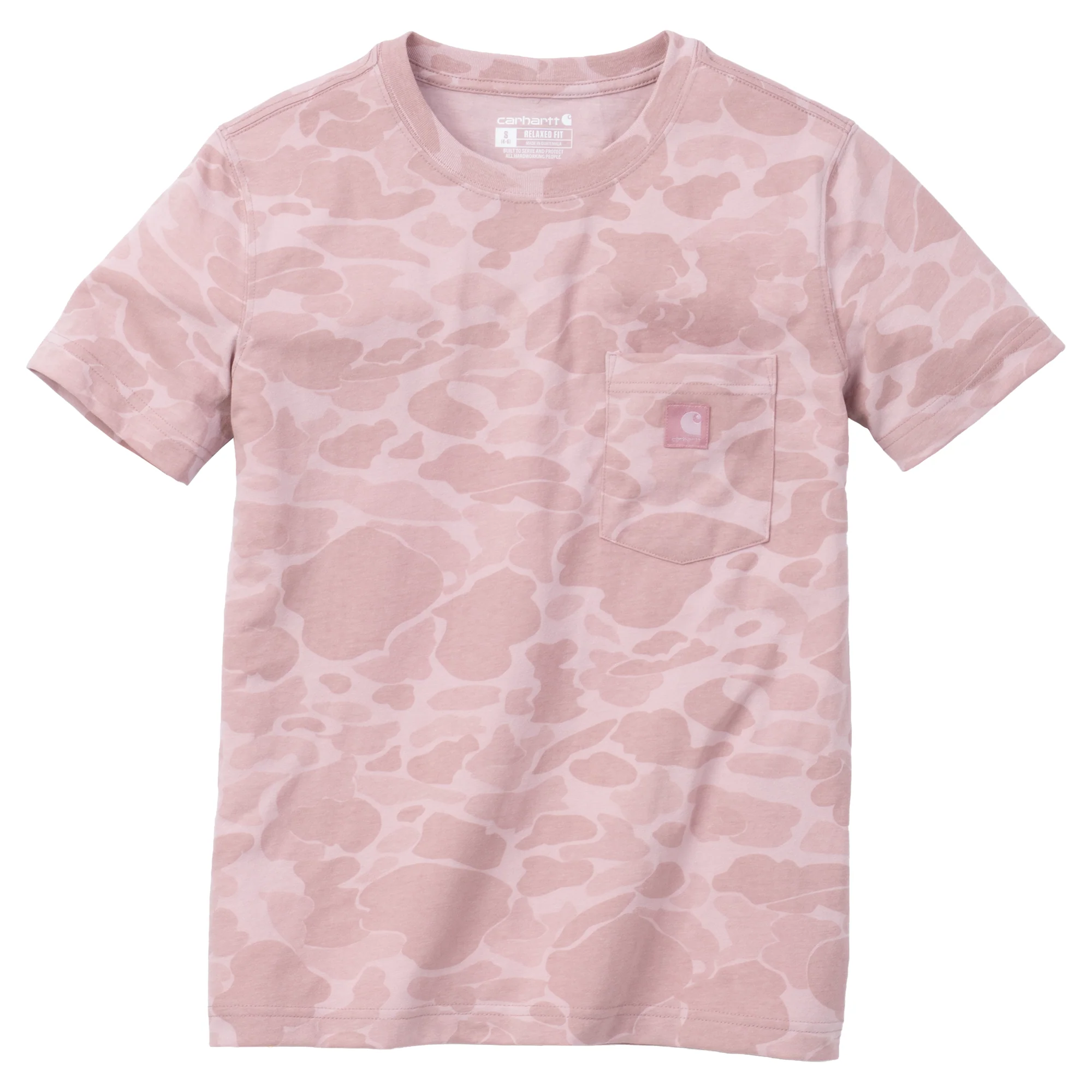 Elegant Carhartt Women’s Irvine Relaxed Heritage Camo T-Shirt Healthy