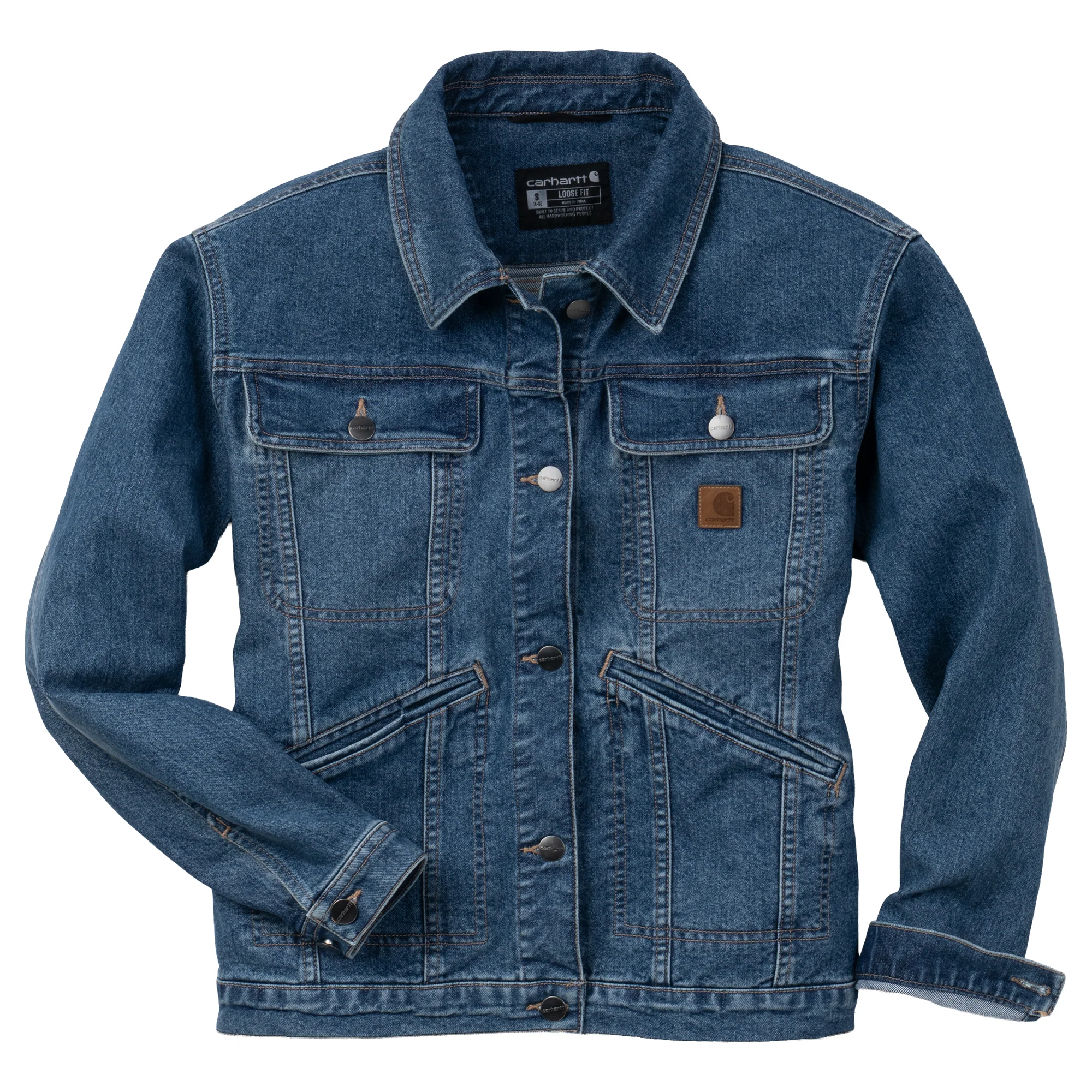 Luxury Carhartt Women’s Denim Jacket Refined