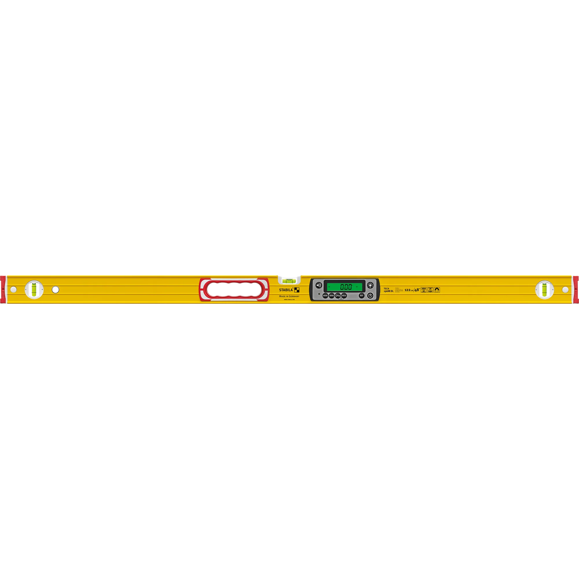 Crafted Stabila 48 122cm TECH 196 DL Digital Spirit Level w Case Modern