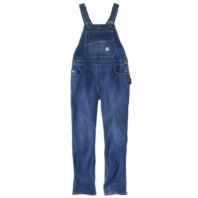 Crafted Carhartt Women’s Arches XS Denim Bib Overall Efficient