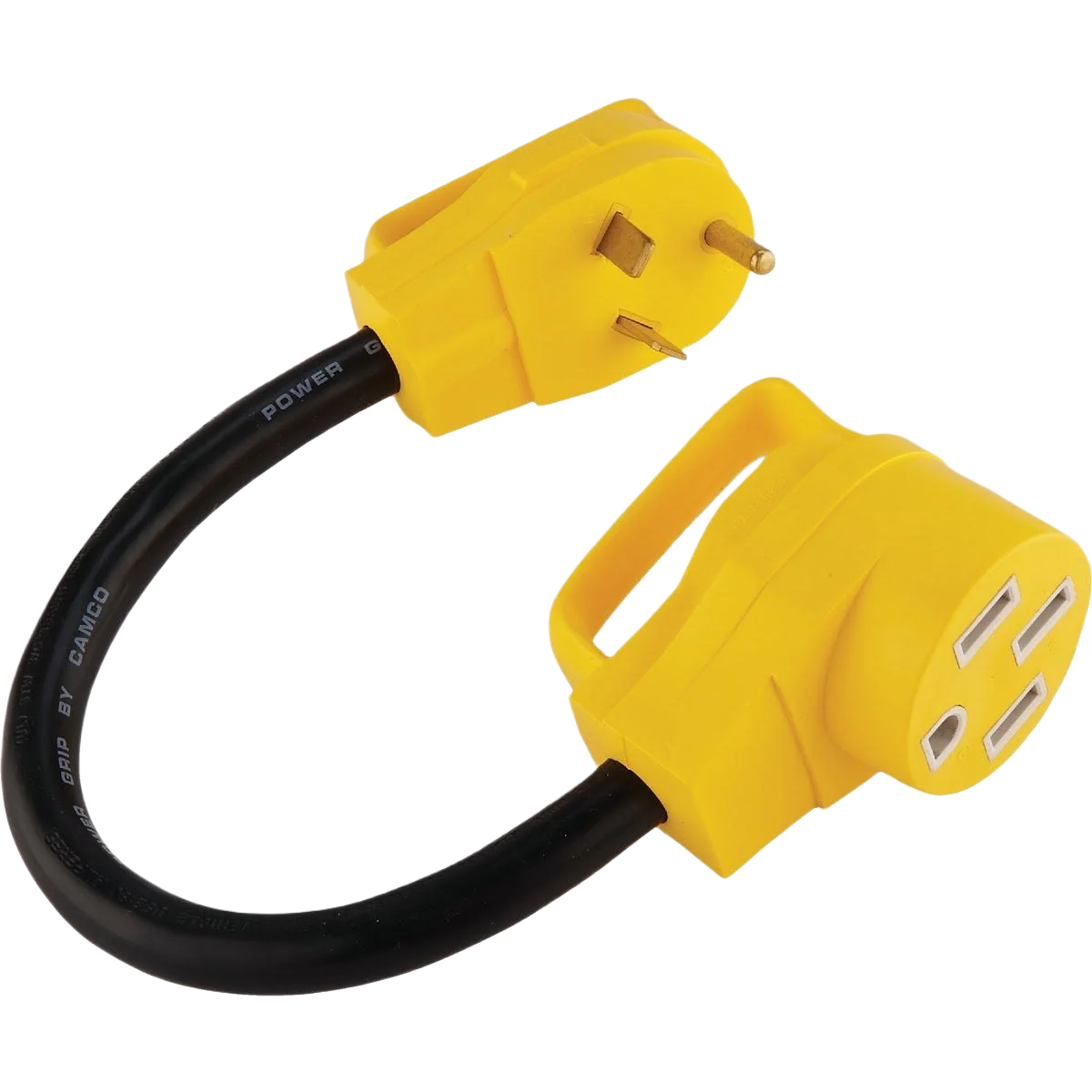 Exclusive Camco Power Grip Dogbone Adapters with Handles Smooth