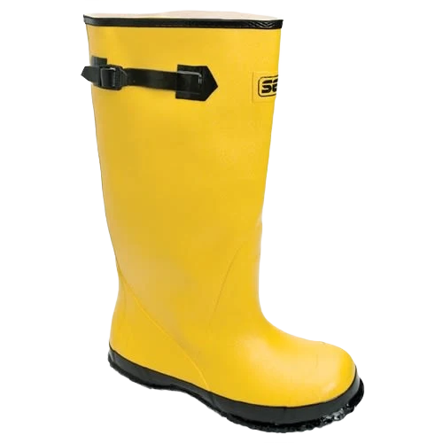 High-Performance Norcross Men’s Yellow Safety Servus Rubber Boots Size 13 First-Class