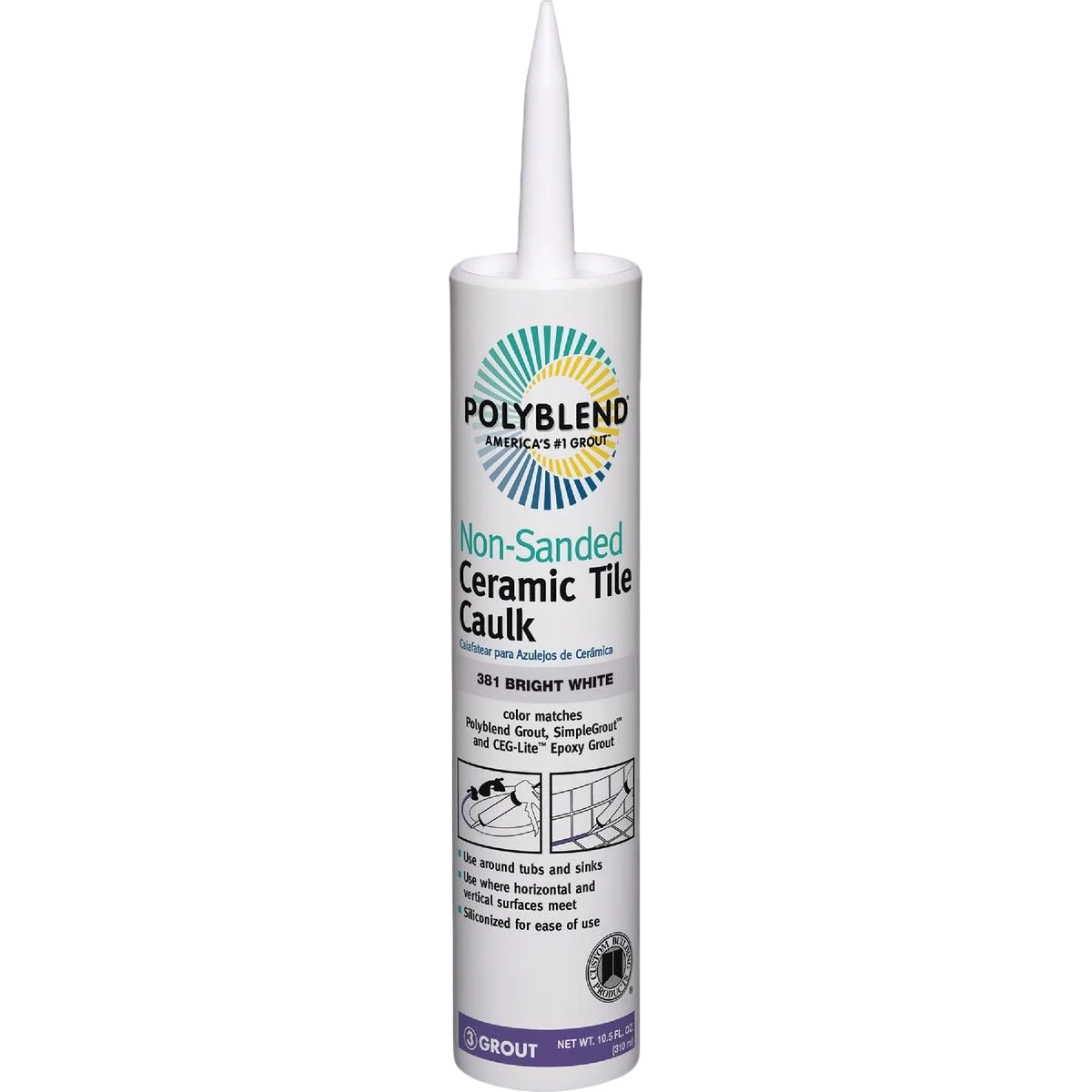 Verified Polyblend Ceramic Tile Caulk Responsible