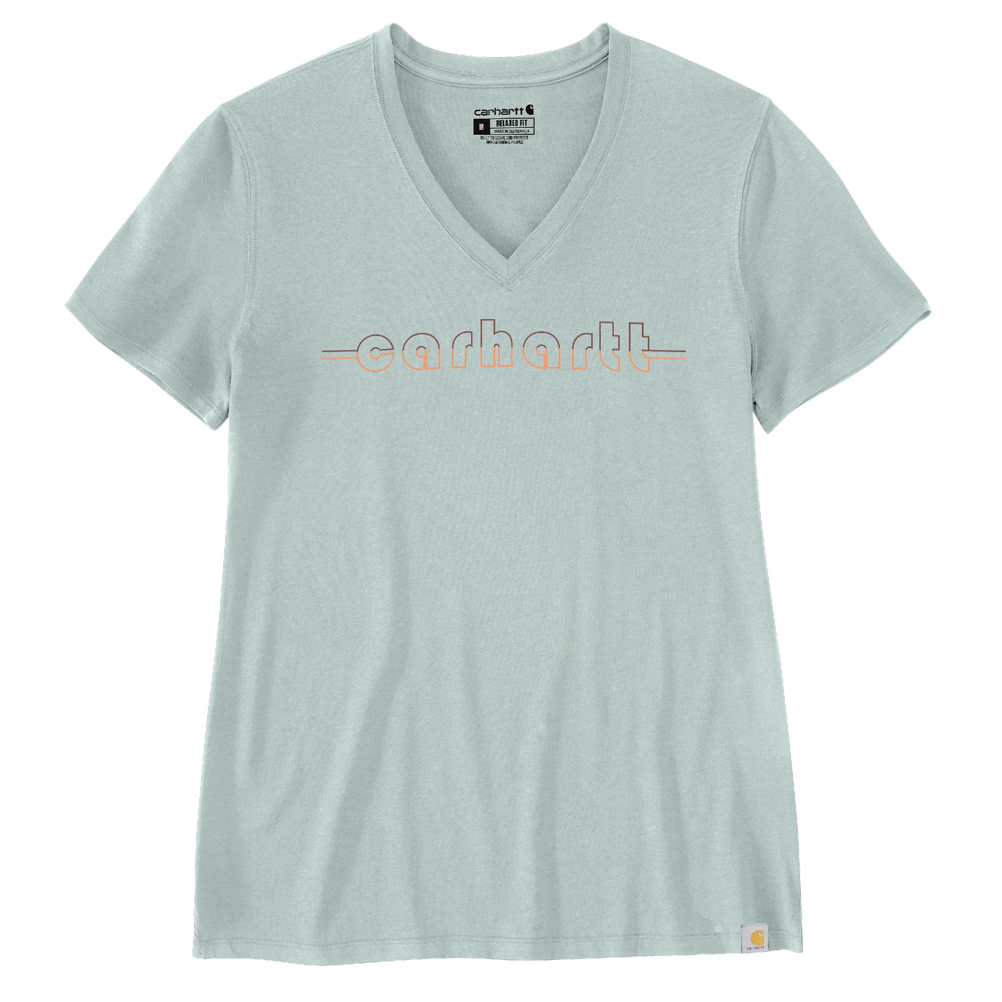 Carefully Designed Carhartt Women’s Large Dew Drop Short Sleeve Graphic V-Neck Innovative