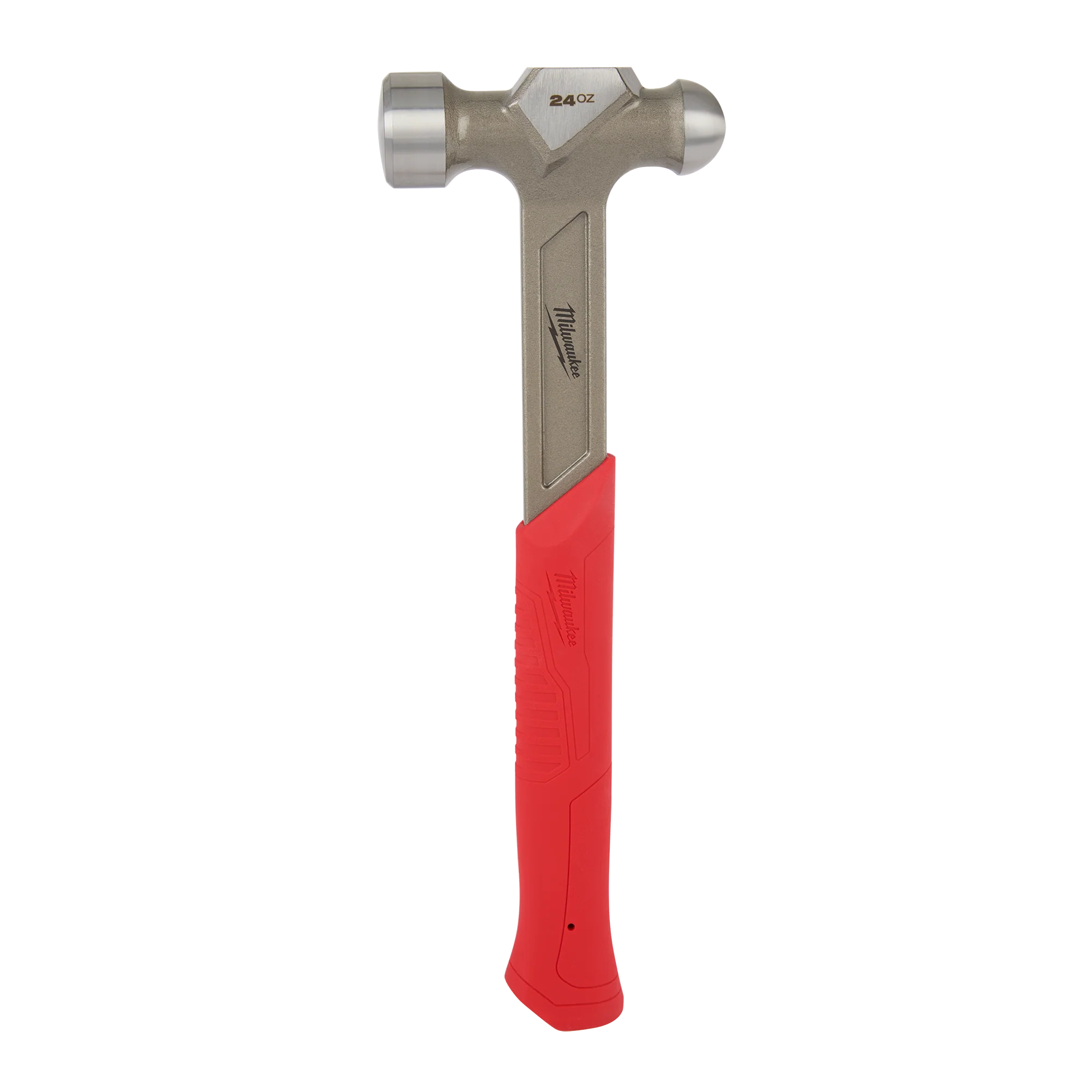 Crafted Milwaukee 24oz STEEL BALL PEEN HAMMER Premium Material