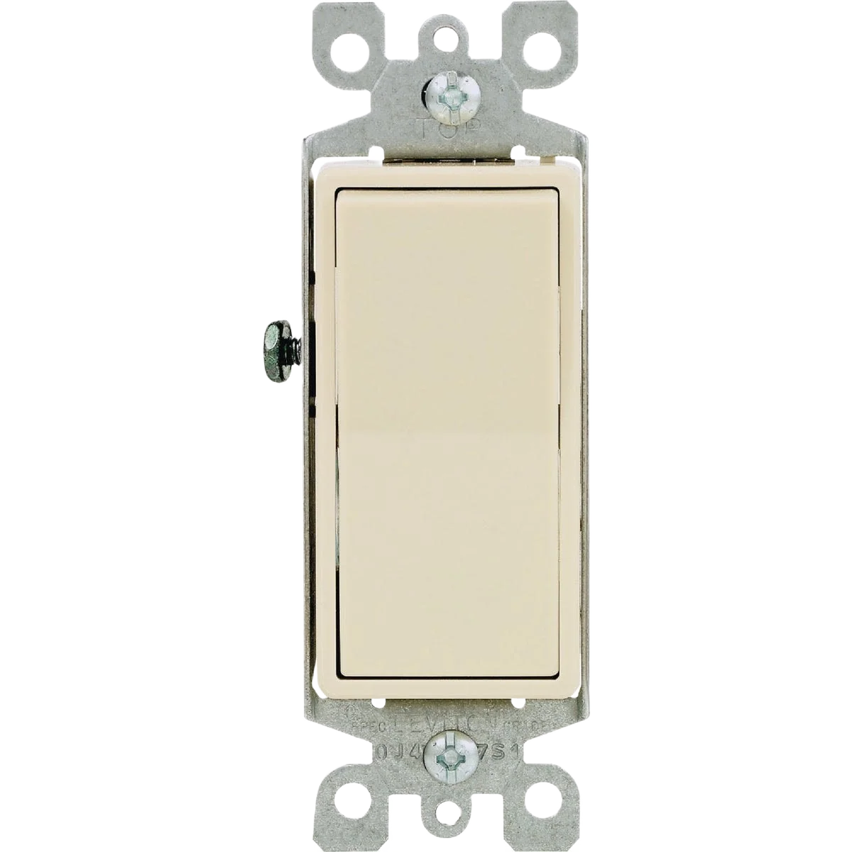 Innovative Leviton Decora 15 Amp Ivory Residential Grade Rocker Single Pole Switch Consistent