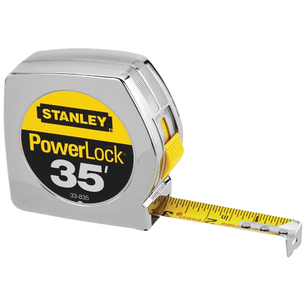 Sustainable Stanley Powerlock 35 ft. Tape Measure Innovative