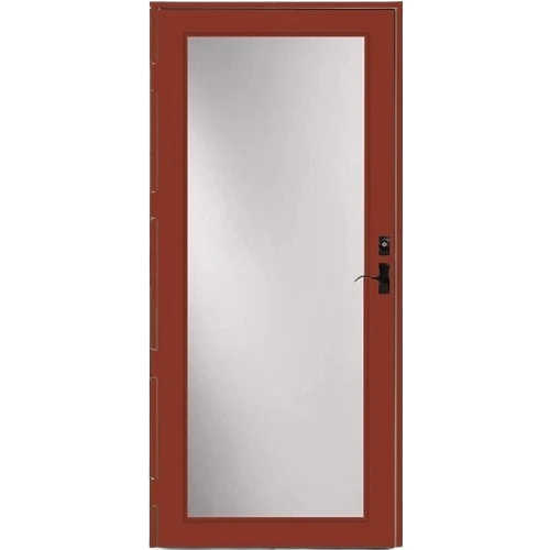 Sustainable Provia Deluxe 397 Fullview 36 in. Storm Door Mountain Berry Crafted
