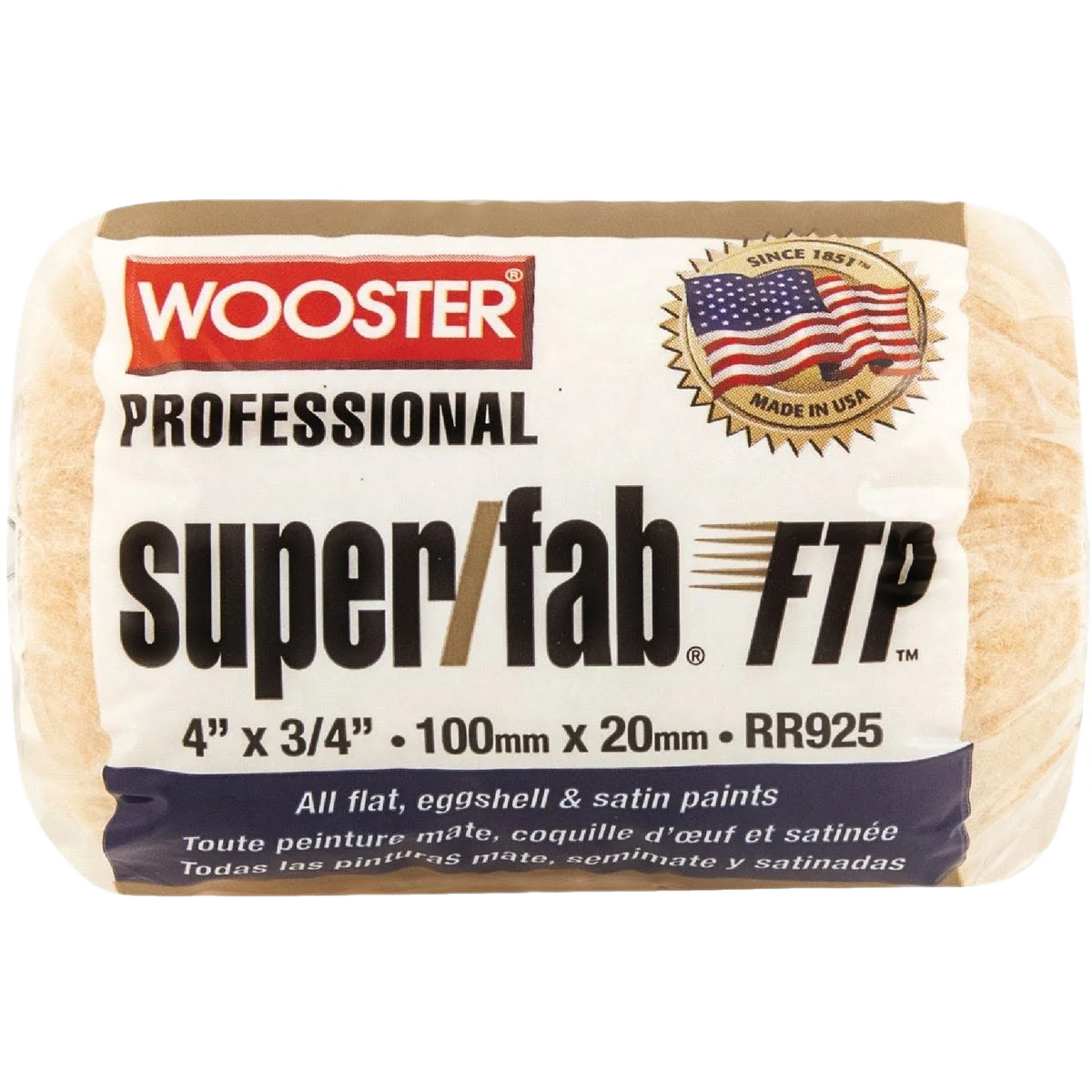 Practical Wooster Super Fab Knit Fabric Roller Cover 4 x 3 4 in. High-End