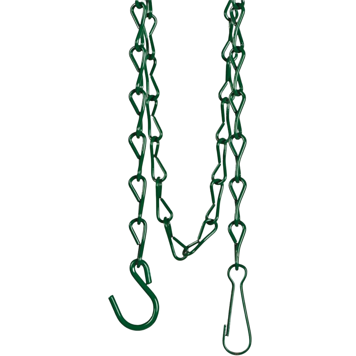 Genuine Perky-Pet Green Powder-Coated Metal Bird Feeder Chain 33 in. High-Grade