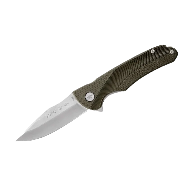 Reusable Buck Knives Green Sprint Select Knife Fashionable