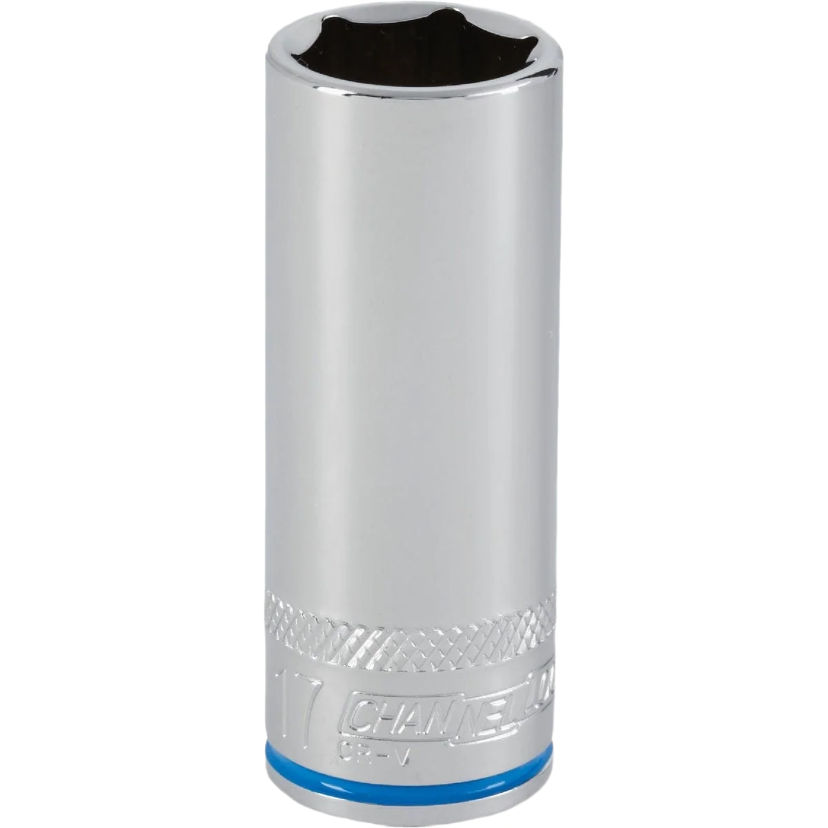 Smart Channellock 3 8 in. Drive 17mm 6-Point Deep Metric Socket Original Design