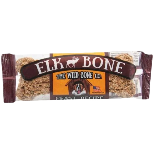 Genuine The Wild Bone Elk Bone Feast Recipe Jerky Style Dog Treat Exceptional