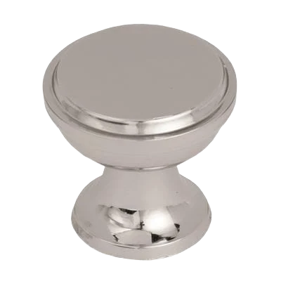 Refined Amerock Westerly 1-3 16 Diameter Polished Nickel Cabinet Knob Fine Crafted