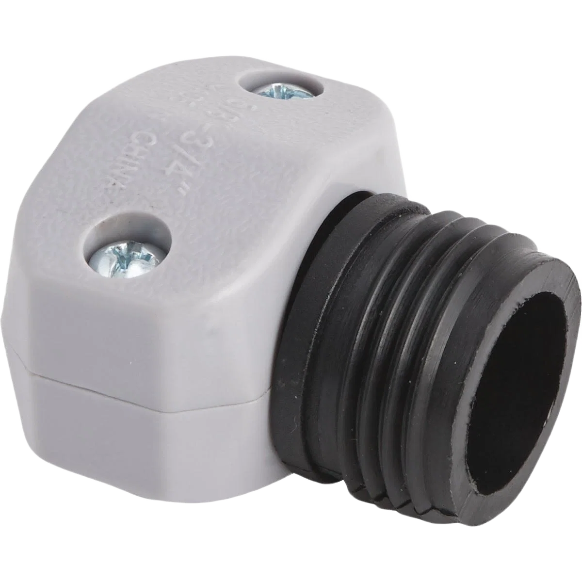 Exclusive Garden Male Poly Hose End Mender Hose Coupling 5 8 or 3 4 in. Verified
