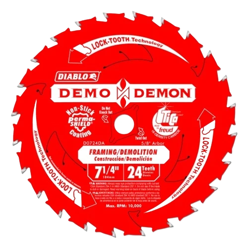 User-Friendly Freud ATB TK Sliding Miter Saw Blade 10 in. x 60 Teeth Functional