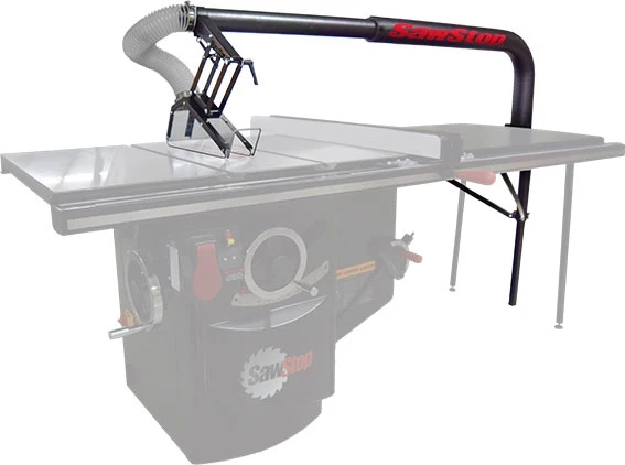 Expertly Made SawStop Floating Overarm Dust Collection Guard Eco-Friendly