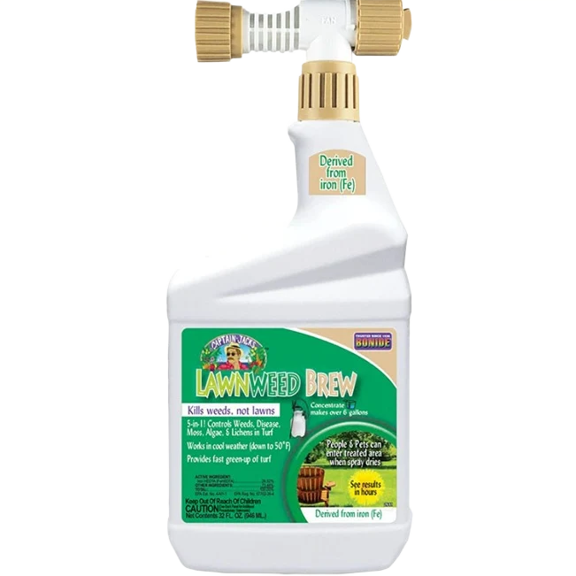 Minimalist Bonide Captain Jack’s LawnWeed Brew Spray 32 oz. Pure