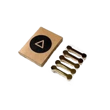 Lightweight Shaper Tools Brass Barbells 5-Pack Classic