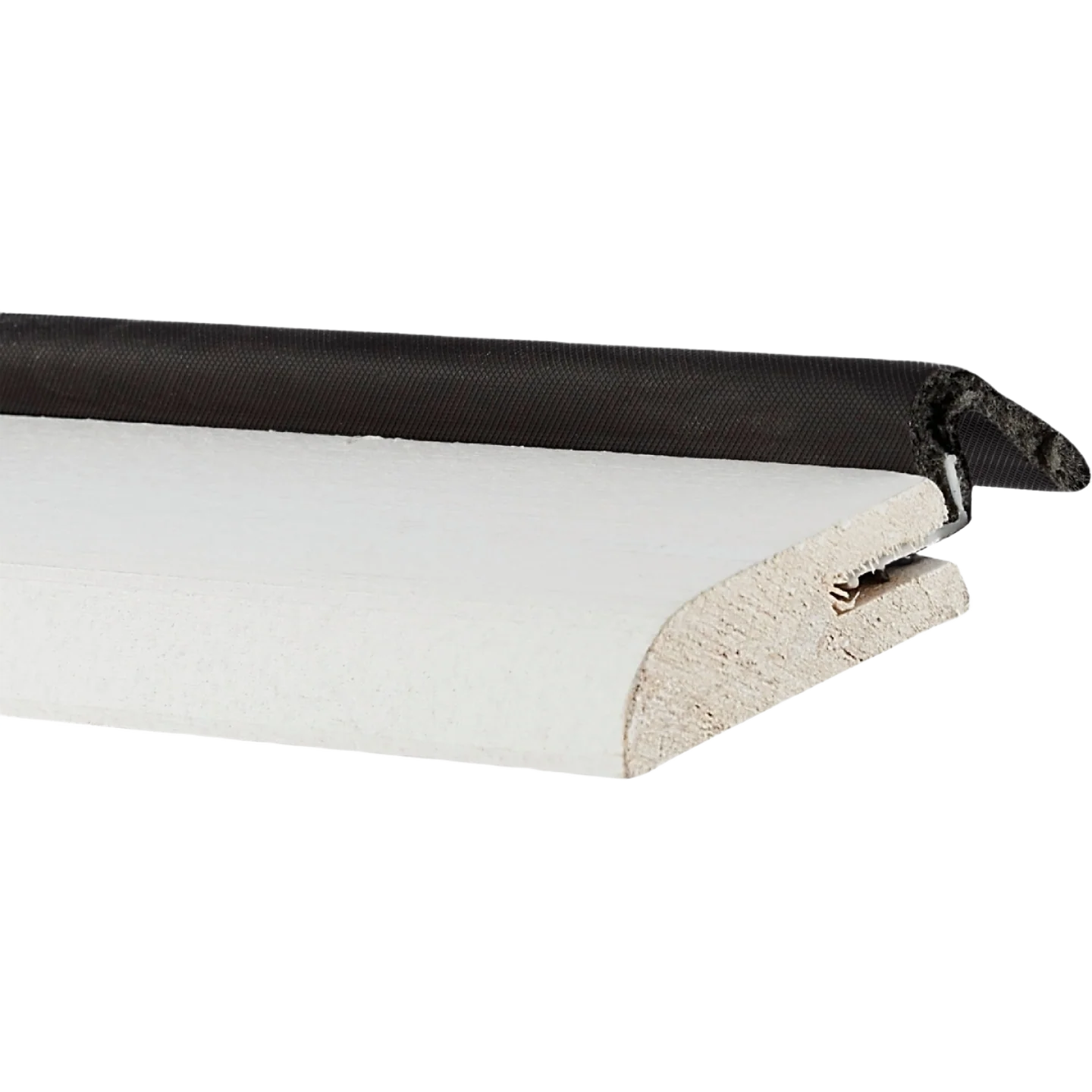 Unique M-D Brown Primed Wood Door Jamb Weatherstrip 7 ft. Clean