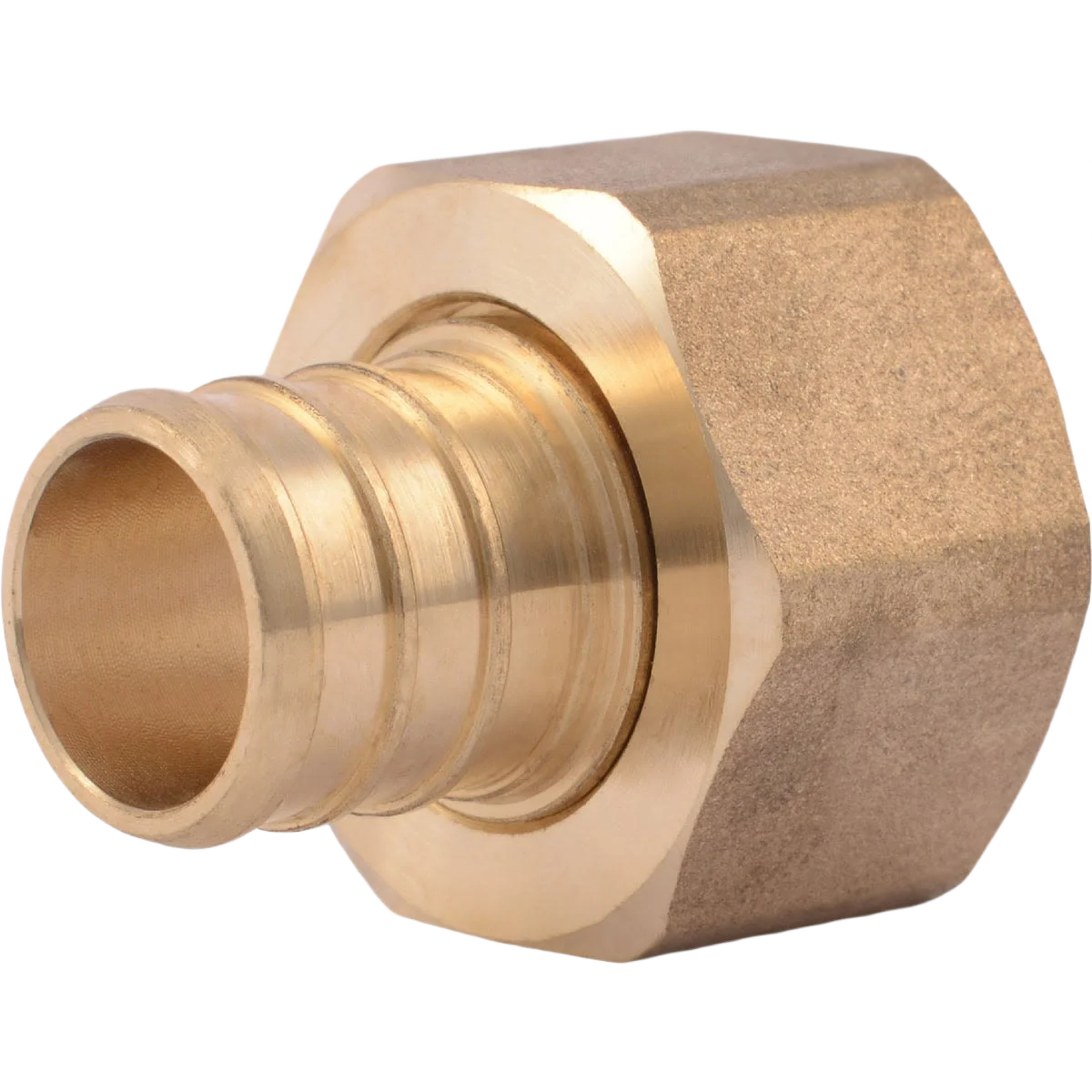 Expertly Made SharkBite Brass Straight Swivel Adapter Effective