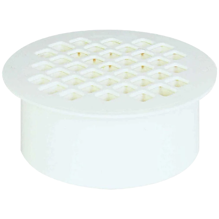 World-Class Charlotte Pipe PVC Pipe Fit Floor Strainer Traditional
