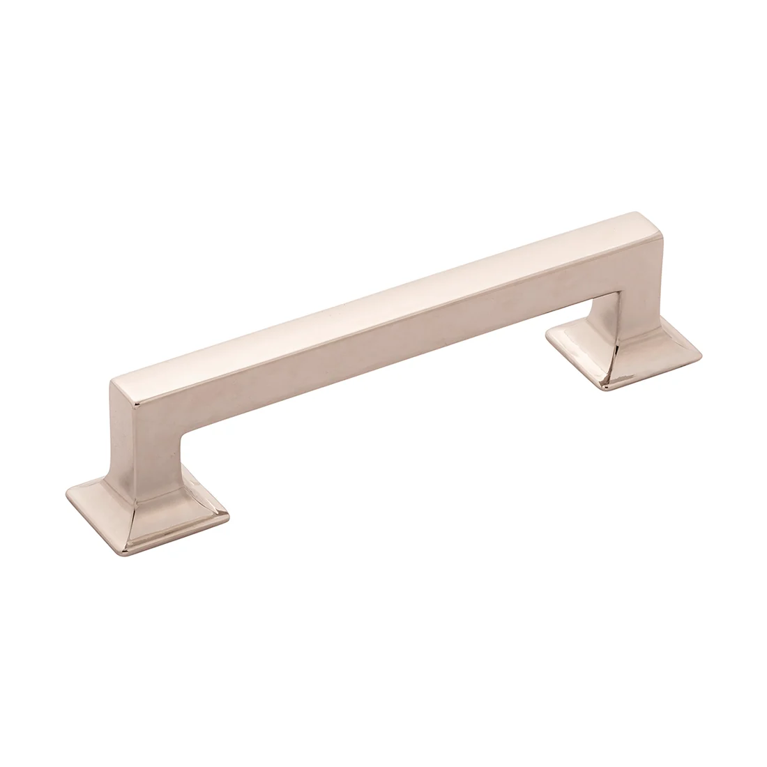 Excellent Hickory Hardware 5-1 16 Satin Nickel Center-to-Center Studio Pull Healthy