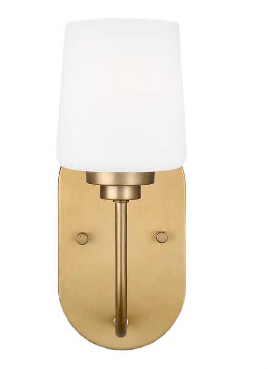 Advanced Visual Comfort 1 Fixture Satin Brass Generation Windom Sconce User-Friendly