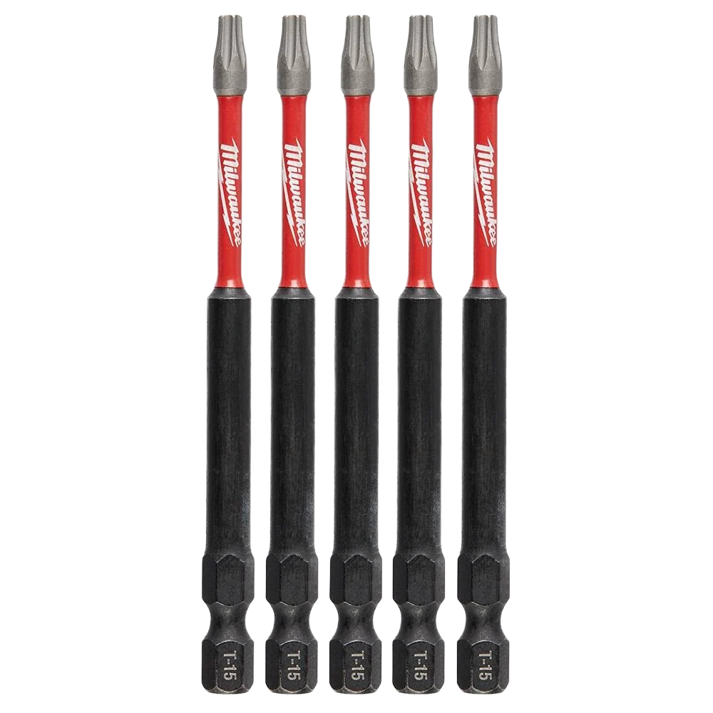 Trusted Milwaukee SHOCKWAVE™ Impact Duty™ 3-1 2 T15 TORX Bits 5-Pack Responsible