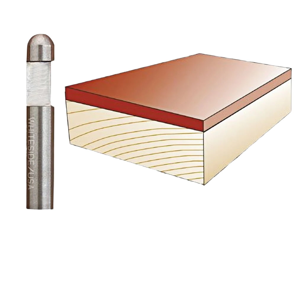 Functional Whiteside Flush Trim Bit 1 4 in. SH x 3 8 in. CL Genuine