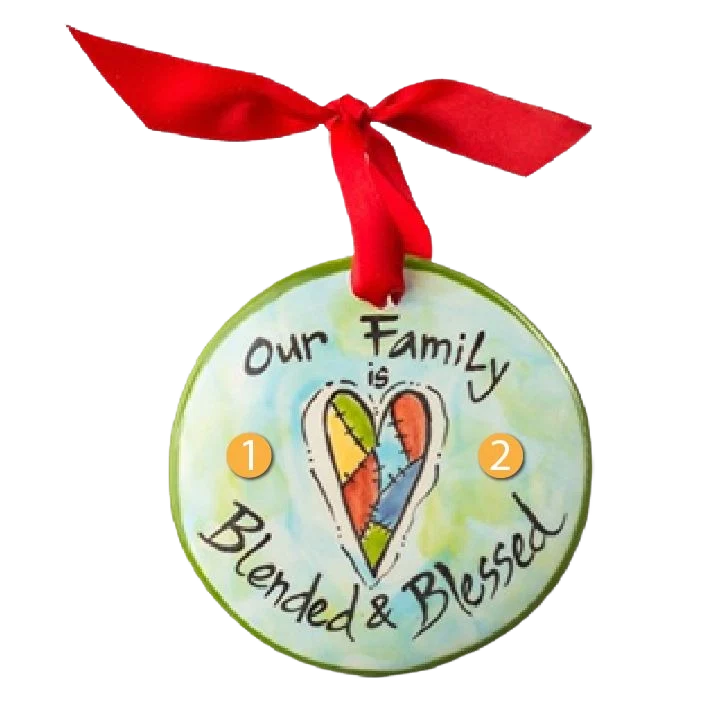 Casual Nola Watkins Collection Personalized Blended Blessed Ornament Reliable